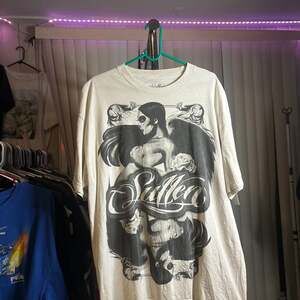 Sullen Art Collective White Tattoo Graphic T-Shirt
